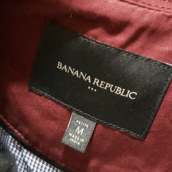 Banana Republic Factory Burgundy Trench Coat - Picture 4 of 5